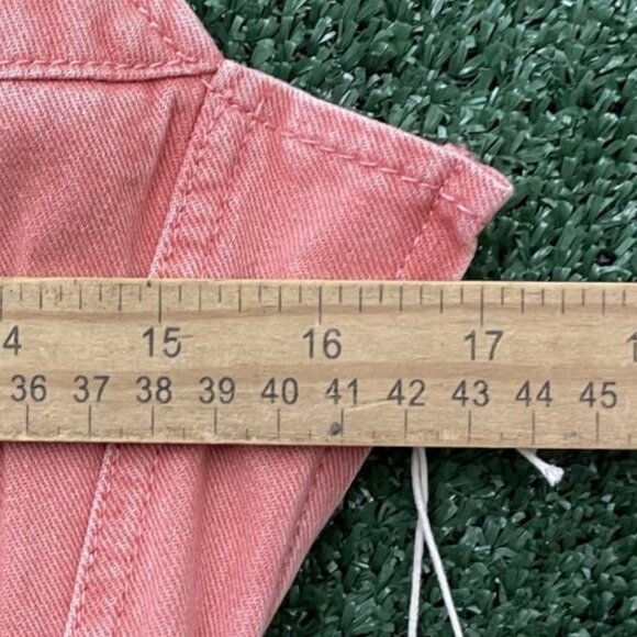 Beautiful Nomad Dress Denim Pink Stretch Straps Zipper Size 2XL Knee - Picture 6 of 14